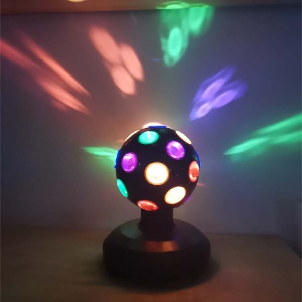 Discokula Roterande Party Scenljus Disco Partyljus