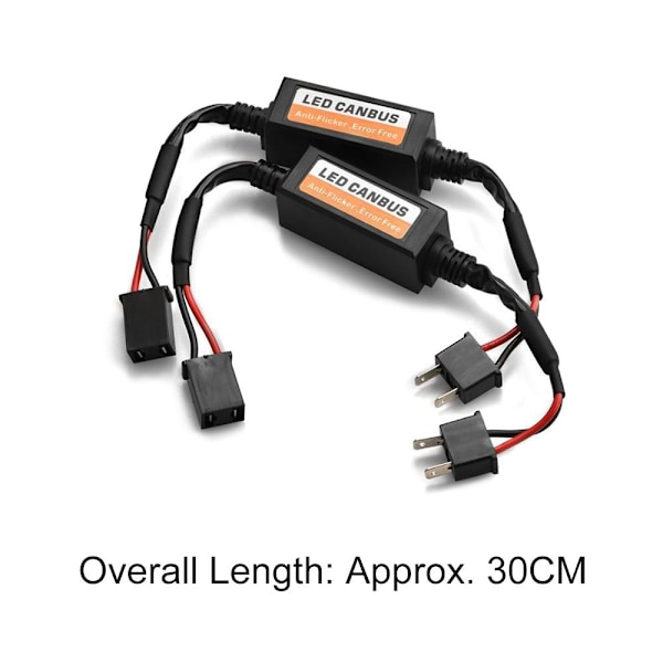 1 stk. LED-dekoder til bil, LED Canbus-dekoder 9005 9006 9012 9005 9005 9006 9012