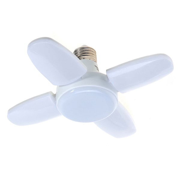 E27 LED AC85-265V 28W LED-lampe Vifteblad Timer Lampe Glødepære