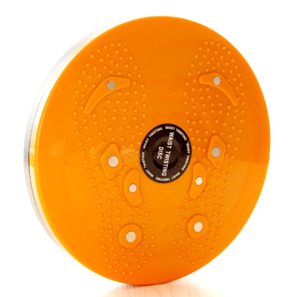 Vridande midjeskiva Bodytwister Ankel Body Aerobic träningsfot orange
