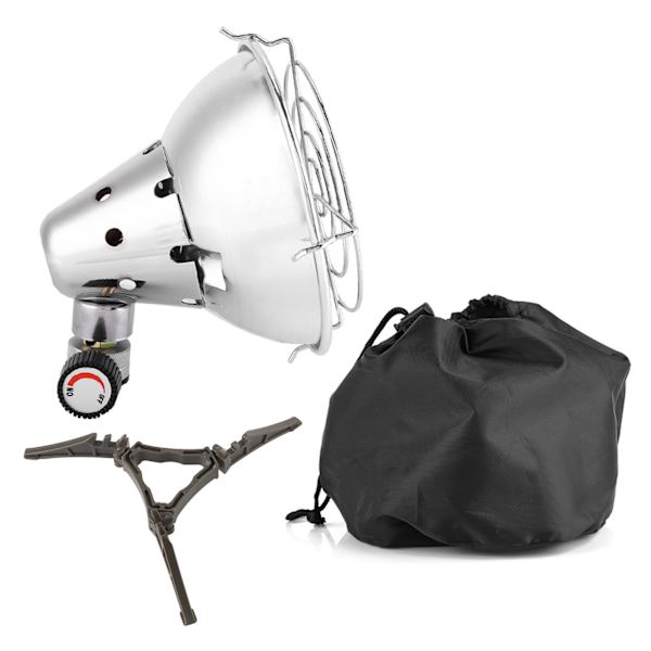 Campingteltan lämmitysuuni, lämmin, kannettava, minikaasulämmitin 0.8