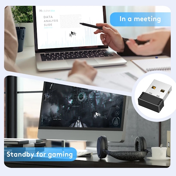 Trådlös mus jigglers mover oupptäckbar automatisk USB-port skakare wiggler för bärbar dator håller datorn vaken musrö 1 mouse jiggler