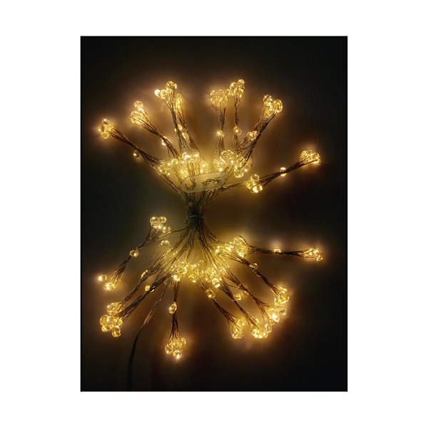 LED-gardin, innendørs/utendørs bruk, 90 x 200 cm