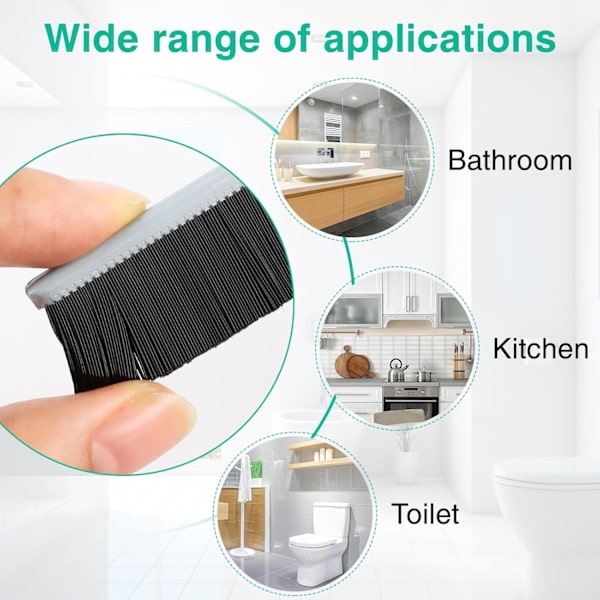 3 stycken Gap Cleaning Brush, Badrumsrengöringsborste Kakelfog B
