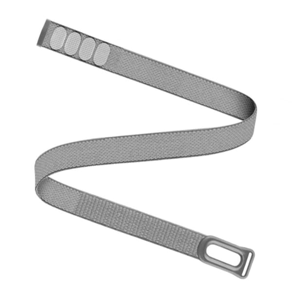Nylon Armband Compatible with Google Fitbit Air - for Upper Arm During Exercise, Extended 430mm with Velcro, Breathable and Adjustable DarkGrey-FA- DarkGrey 26