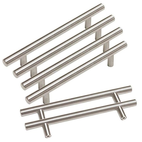 10 pcs T-shaped Handles 10*96*150mm Knobs with Screws Cabinet Drawer-FA-