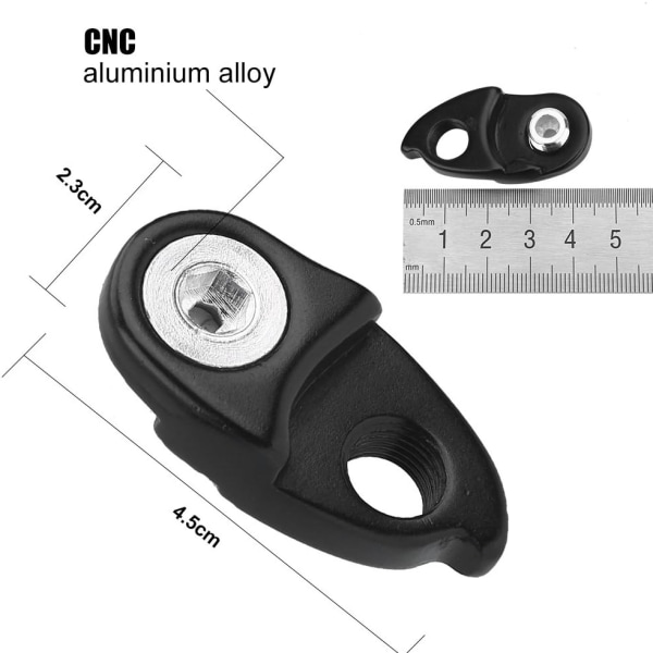 Aluminiumslegering derailleurhenger for terrengsykler