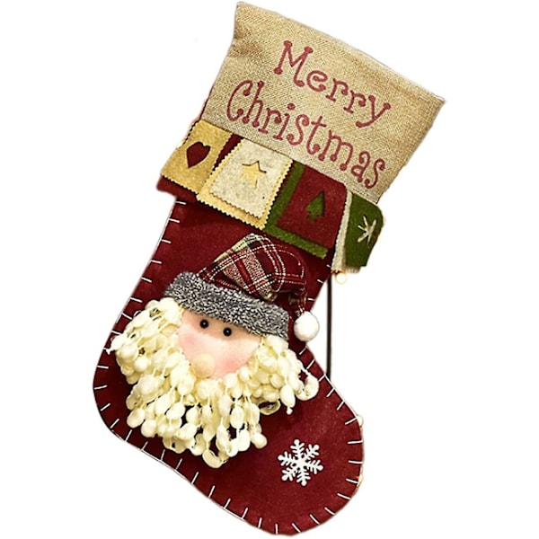 Julstrumpa, stor hängande julstrumpa, hängande jul