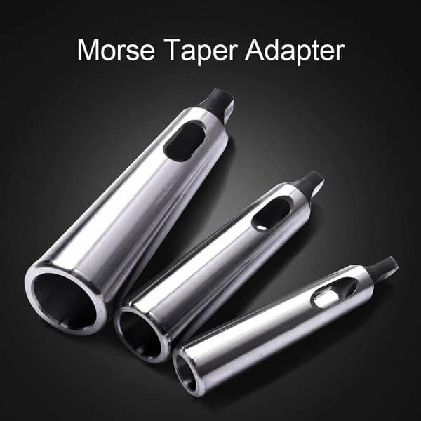 Morse Konisk Borebøsningsreduceringsadapter til Fræsemaskine Drejebænk (MT1 til MT2, MT3 til MT2, MT3 til MT4, 3 stk)-FA-
