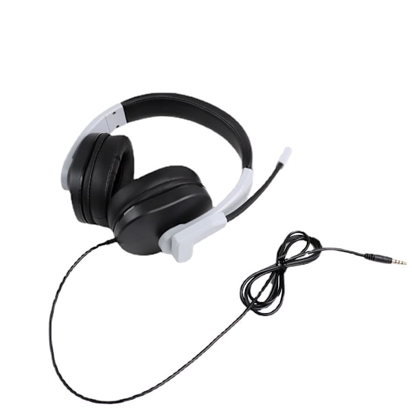 För PS5 Headset Kabelanslutet Headset Mikrofon PS4/Switch/One/360/PC Universal