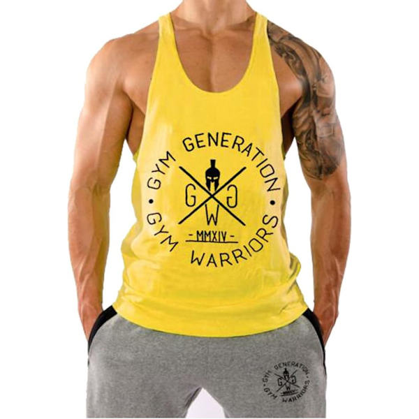 UGUAN Miesten Tank Top Salitreeni Tank Top Bodybuilding Lihasten Rakentamiseen Ääretön Salitreeni Tank Top