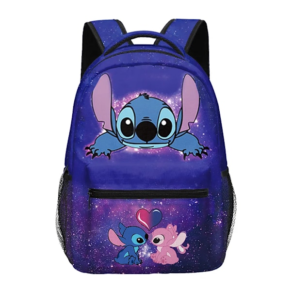 Disney Lilo Stitch Kawaii Drengepiger Børn Skole Rygsække Kvinder Høj Kapacitet Rygsæk Teenagere Rejse Rygsæk Mochila Escolar style 5