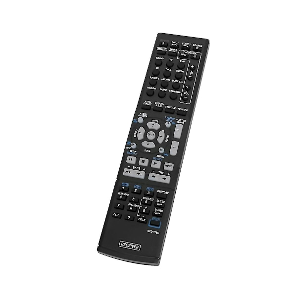 Axd7565 Erstatningsfjernkontroll for Pioneer Vsx-324-k Axd7565 Vsx-819h Vsx-828-s Vsx-921 Hjemmekino Lyd Video Mottaker System [DB] Black