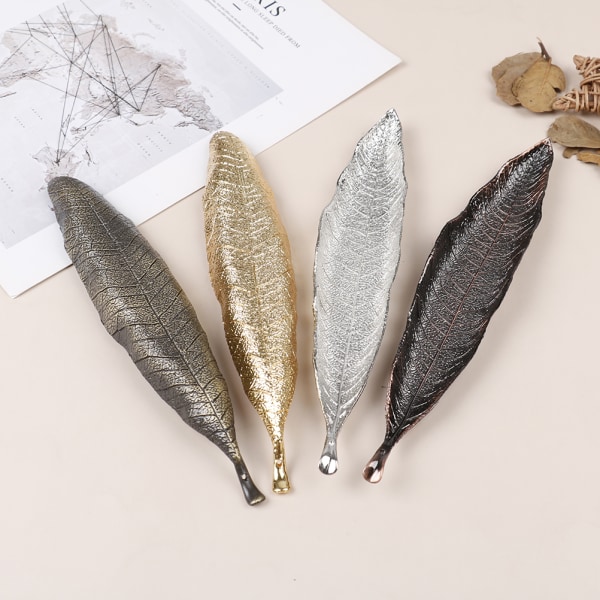 Røgelseholder Askefanger Lange Blade Røgelsekar Meditation Bronze