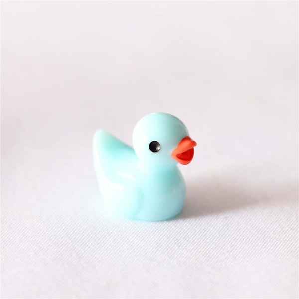 Mini-ankat, pienet kumiankat, keltainen ankka, miniatyyrieläimet 50 kpl blå 100 stk