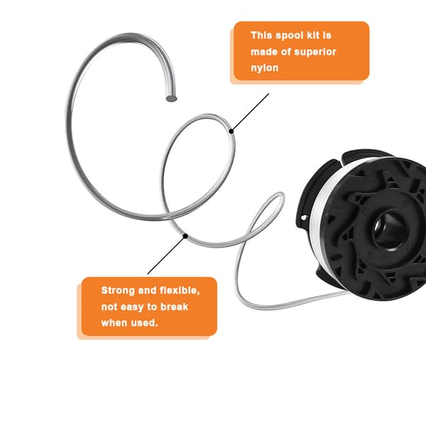 Trimmerspoler Black & Decker GL4525, GL5028, GLC1423L, GLC1825L gresstrimmer 238
