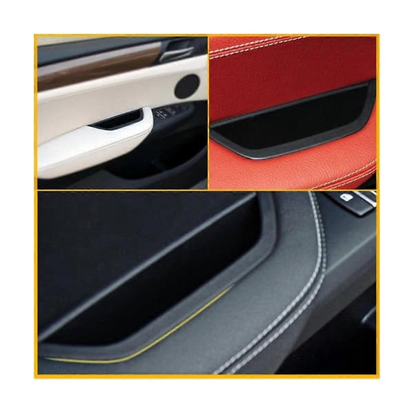 Black Inner Door Handle Pull Trim Fits for F25 F26 X3 X4 2010-2018, Front Left Side 514-FA-