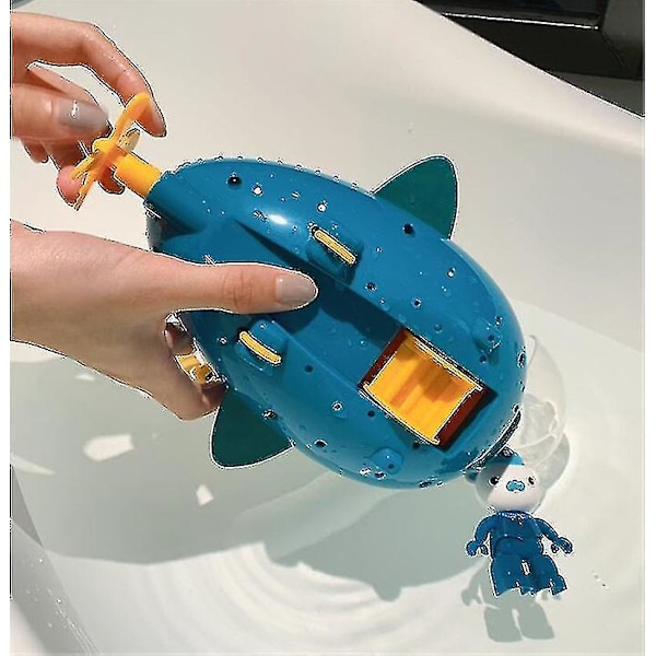 Octonauts Ubåt Leke Lysende Fiskebåt Figur Modell Dukke Actionfigurer Lekebarn Bursdagsgave