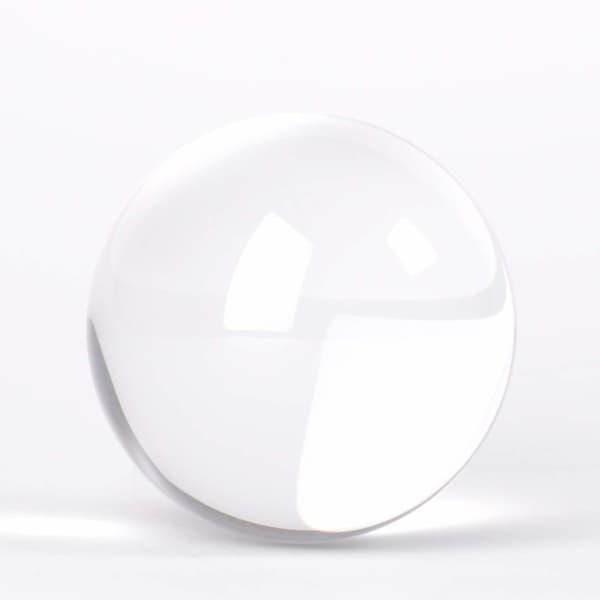 Krystalkugle - 50mm-FA7- Transparent Transparent