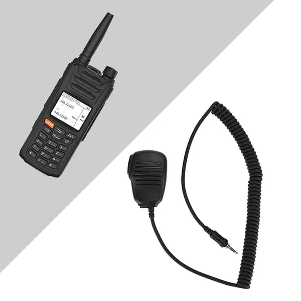 Vattentät PTT-handmikrofon högtalarmikrofon som passar Yaesu Vertex VX-6R VX-7R-FA-