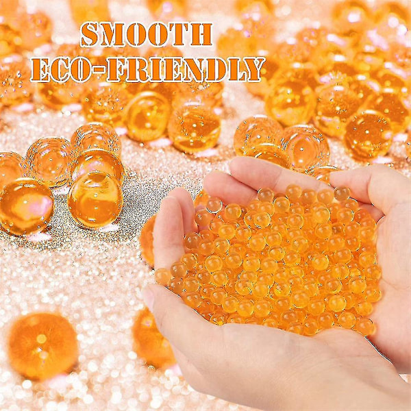 Vattenkulor Pärlor Påfyllning Ammo Gel Splatter Ball Blaster Kulor Vattenkula, Orange Orange
