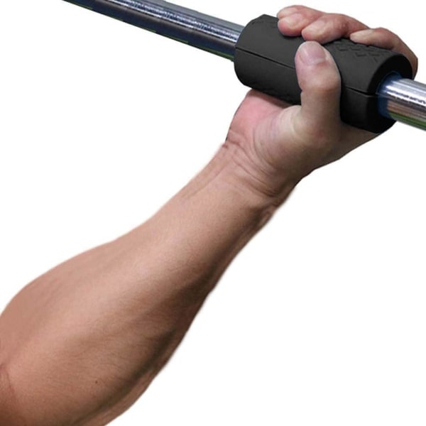 Barbell Grips - Tykke Bar Grips til Vægtløftning 1 tomme - Håndvægt