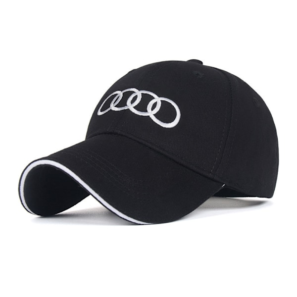 Audi original basebollkeps, unisex, svart