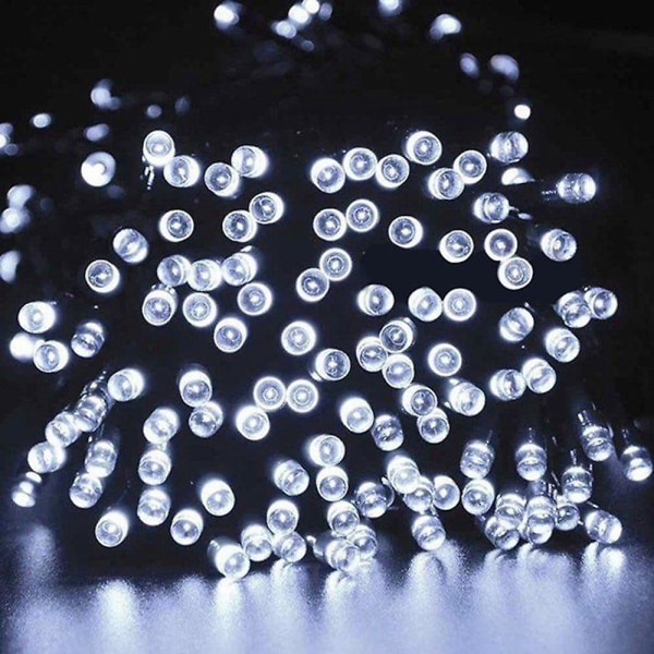 Utomhus Solar String Light 12m 100leds Vanntett Fairy Light