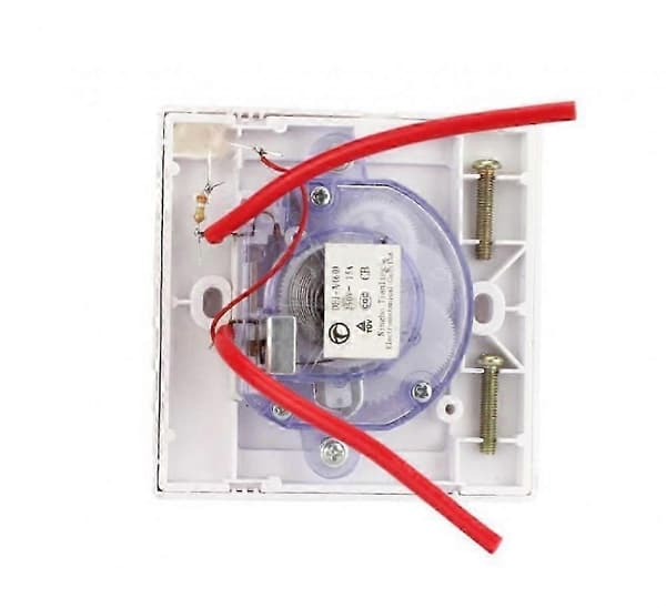 120 minutter tidsbryter, AC 220V 15A intelligent mekanisk nedtellingstimeruttak tidsbryter 86 panel timer kontrollknapp-FA-