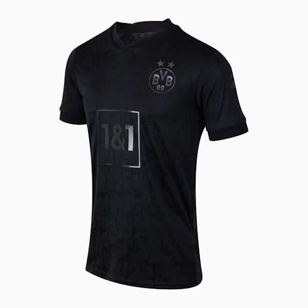 23-24 Sort Dortmund Fodboldtrøje T-shirt