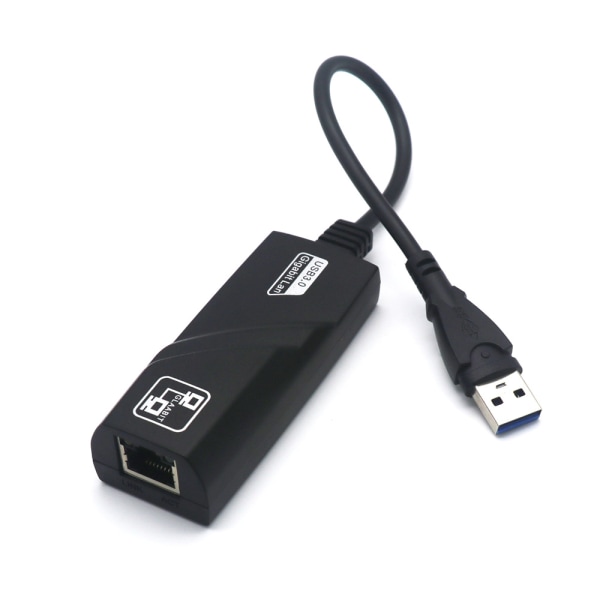 USB Ethernet-adapter, USB 3.0 til RJ45 Ethernet-adapter, Netværk 1000Mbps LAN-adapter