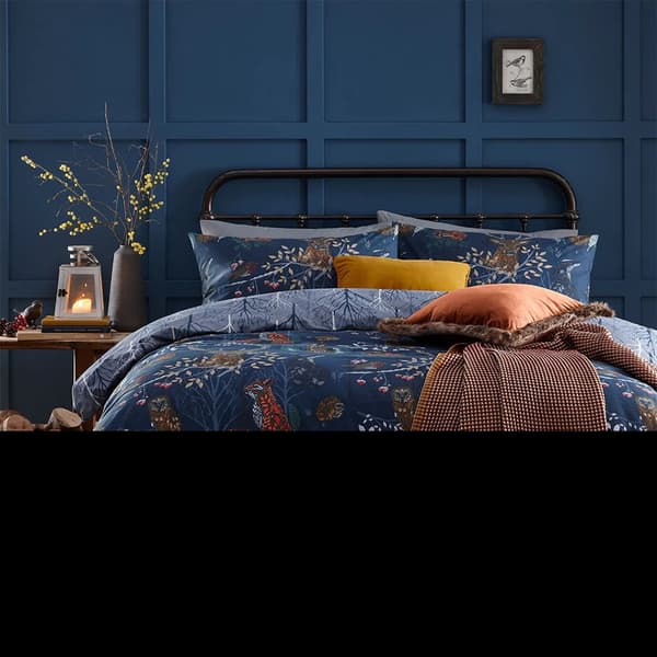 Furn Forest Fauna Påslakanset King Navy Navy-FA- Navy King