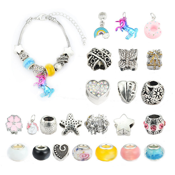 Juleadventskalender Armbånd til Piger 24 Dage DIY