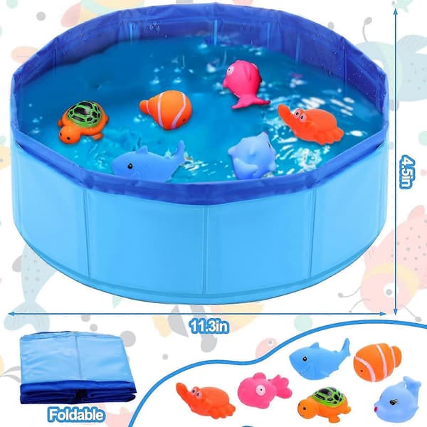 Interactive Cat Water Toy - Cat Pool with Fish Toys for Indoor Cat Boredom