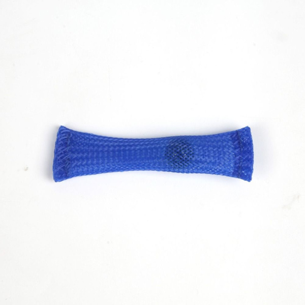 10st Vävda Mesh-kulor Fidget Toys BLÅ 10ST 10ST Blå Blue 10Pcs-10Pcs