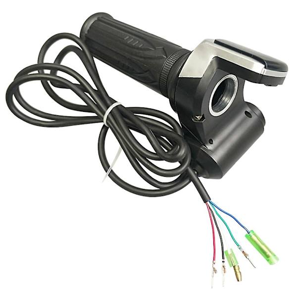 Sähköpyörän kaasukahva 60V kaasukahva LCD-näytöllä lukitusavain