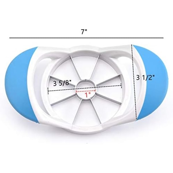 2 st Apple Slicer - Professionell äppelslicer - Rostfritt stål