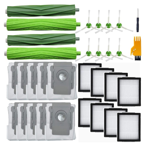 For Irobot Roomba I7 I7+ I6+ I8 I3+/plus Hepa-filtere støvsugerpose