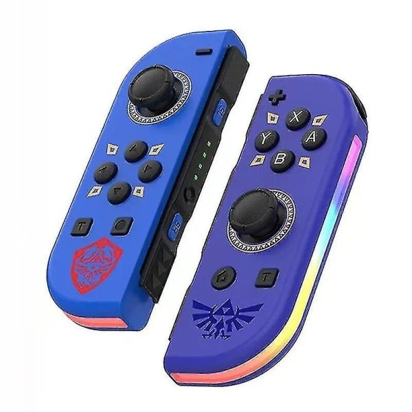 Trådløs håndkontroll kompatibel med Nintendo Switch, Oled, Lite Gamepad Joystick (l/r) Erstatning med Rgb høyre 8 8