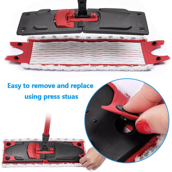 Vileda Ultramax gulvrengøringsrefill 2-i-1 Vileda-klud - 2-pak