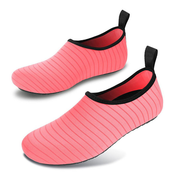 (Storlek: 36/37) Badskor Unisex Strandskor Surf Aqua Skor Rosa 36/37 Pink