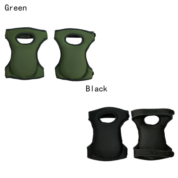 Puutarhatöiden polvisuojat Pehmeä Memory Foam Polvisuojat VIHREÄ green