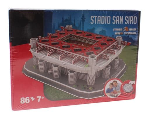 Nanostad AC Milan 3D San Siro Stadionpussel 86 bitar-FA-