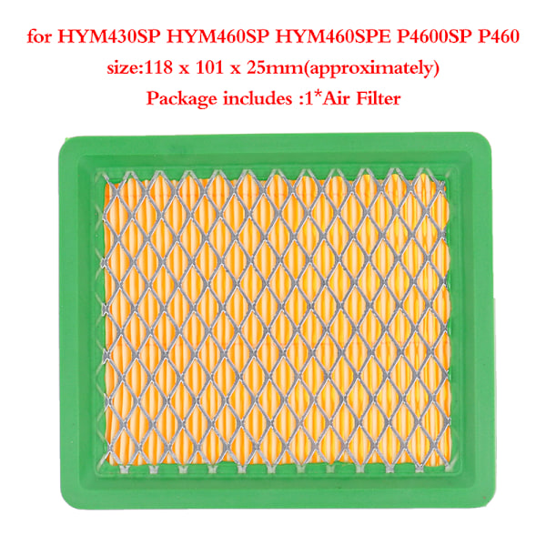 Hyundai Gresstrimmer Luftfilter HYM430SP HYM460SP HYM460SPE P4600S