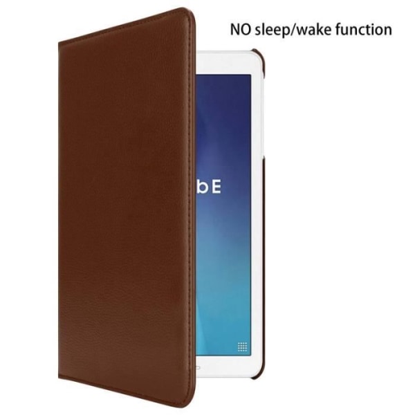 Cadorabo Fodral till Samsung Galaxy Tab E (9,6\" Zoll) SM-T561 - T560 i brunt - UTAN automatisk väckning