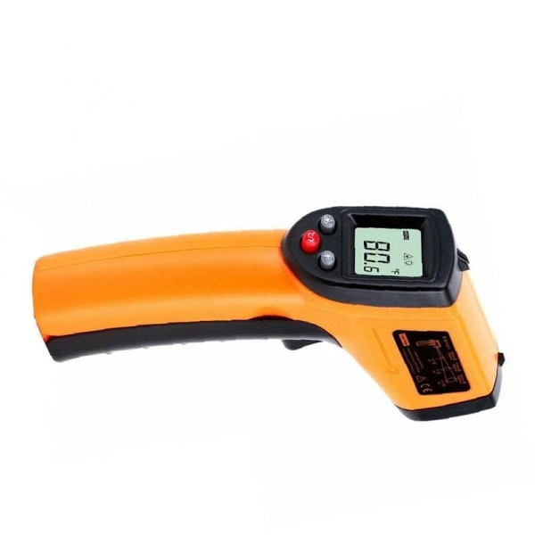 Ikke-menneskelig infrarød termometer digital laser infrarød temperatur -50~380℃