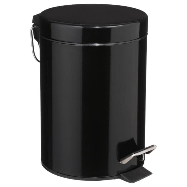 TG Pedalspand i Sort Metal - 3 L Sort-XF32-