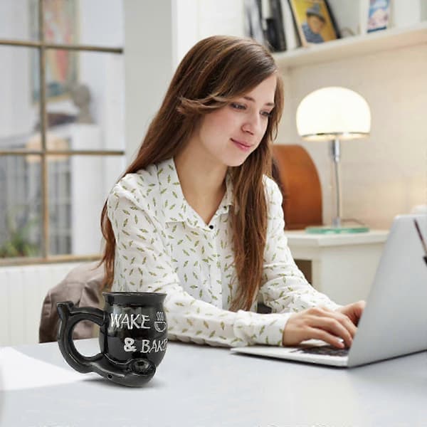 Creatives Keramisk Mugg Unik Glaserad Keramisk Kaffemugg Hållbar-FA-