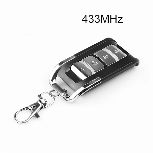4-i-1-fjärrkontroll med flera frekvenser 280 MHz-868 MHz, kopieringsfjärrkontroll för elektrisk garageportöppnare 433 315 MHz, fast rullande kod 433MHZ Fix Code