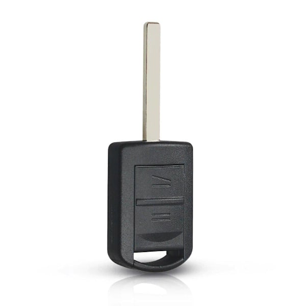 Nøgle FOB Skal Fjernbetjening 2 Knap Hu100 Blad til Opel Sort black one size